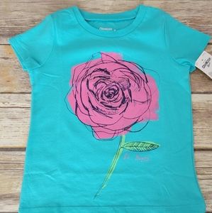 Oshkosh Rose T-shirt Size 6